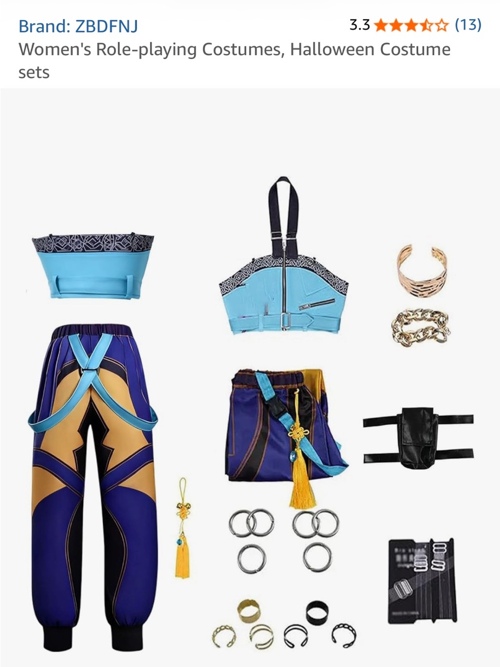 KPOP Demon Hunters Zoe costume